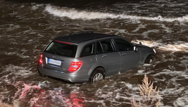 Trunkenheitsfahrt endet in der Ostsee